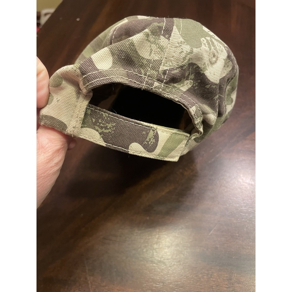Carhartt Youth Camouflage Cotton Canvas Cap Baseball Hat - Picture 4 of 4